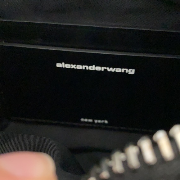 Alexander Wang Medium Heiress Rhinestone Mesh Pouch - Picture 4 of 8